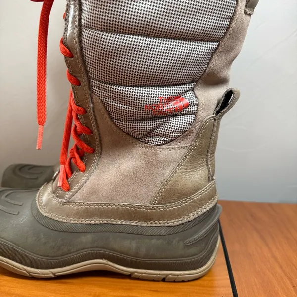 The North Face Shellista Tall Insulated Waterproof Snow Boot Lace Up Primaloft 6 - Image 2