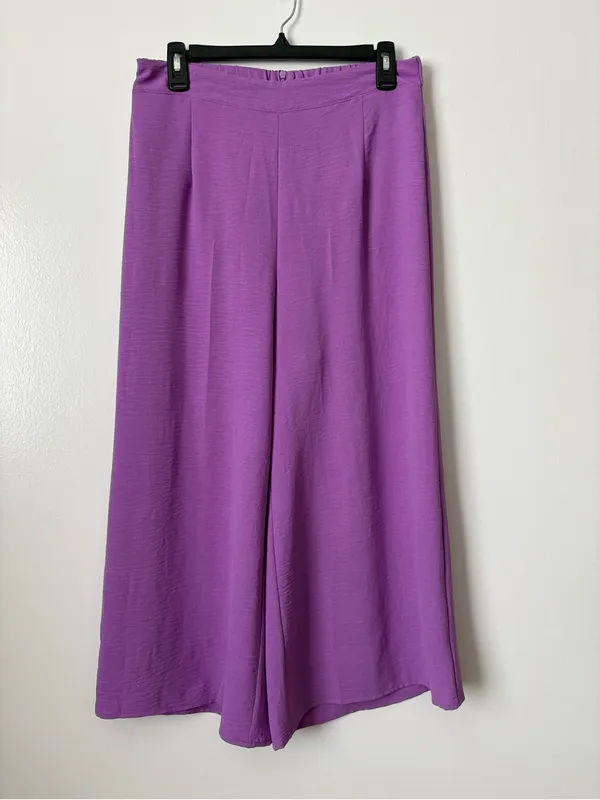 Roy & Lamp Purple Top - Bright Lilac Tee - Image 2