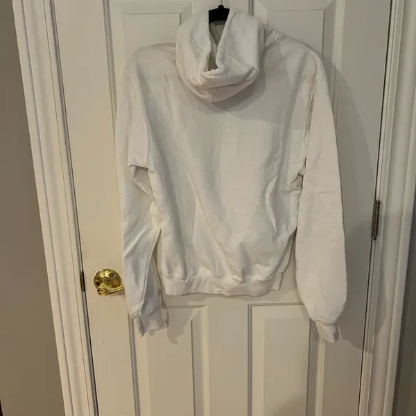 Delta Sigma Pi Sweatshirt White - Image 2