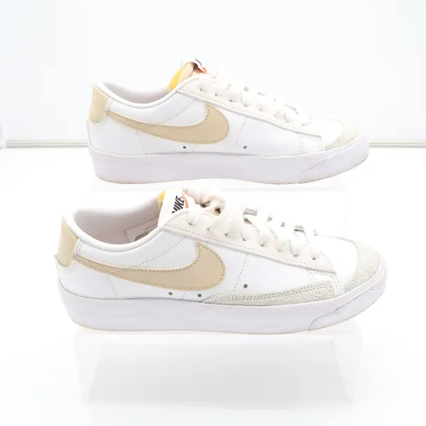 Nike Blazer Low 77 White Sail Light Bone Sneakers Womens Size 6 - Image 3