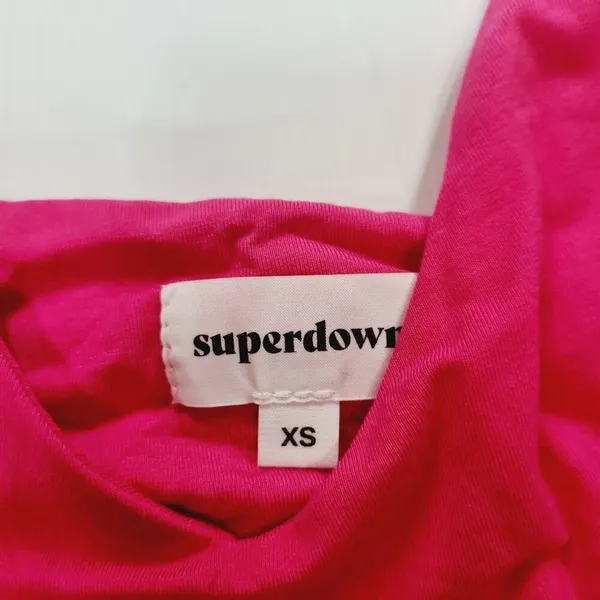 Superdown Lucia Cut Out Mini Dress in Pink XS - Image 6