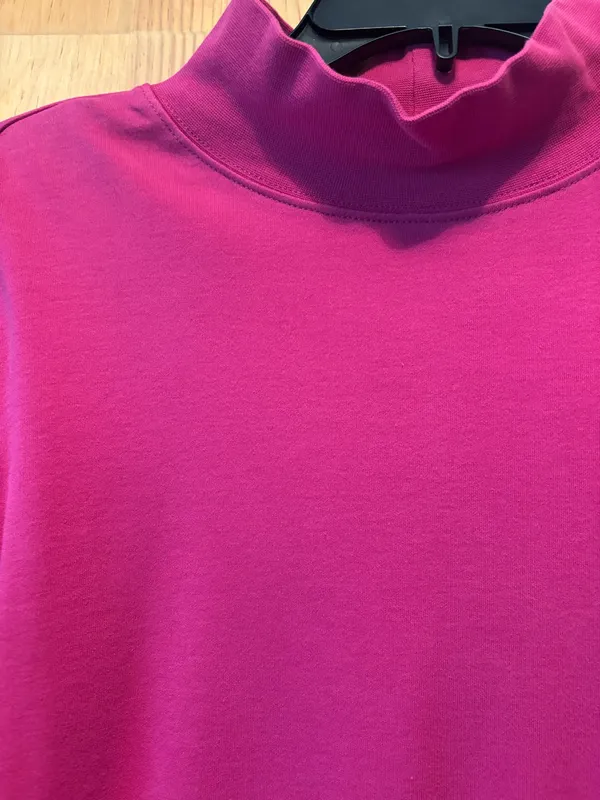 Pink Mock Turtleneck - Image 3