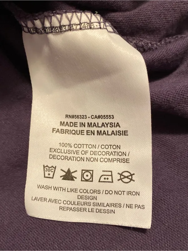 Purple Nike Crop Top - Image 7