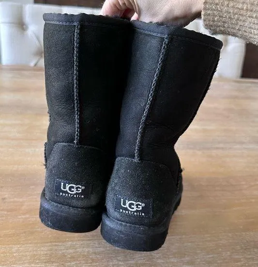 UGG Australia Black Classic Boots 7 - Image 2