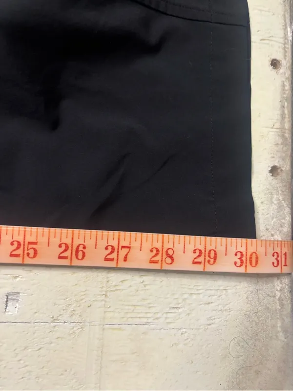 Talbots Pants Large Black Straight Leg Stretch Career Everyday Classic Pockets - Image 5