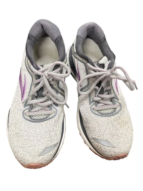 Brooks GTS Adrenaline 20 wms gray pink low walking run sneakers sz 8 SKU 10-604 - Image 14