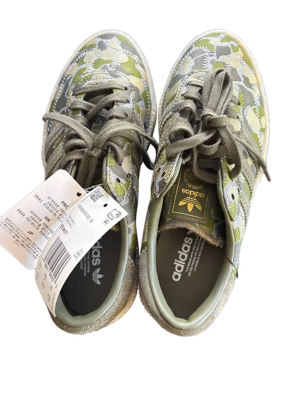 adidas women's Lace-Up Sneakers - Olive Green - Image 2