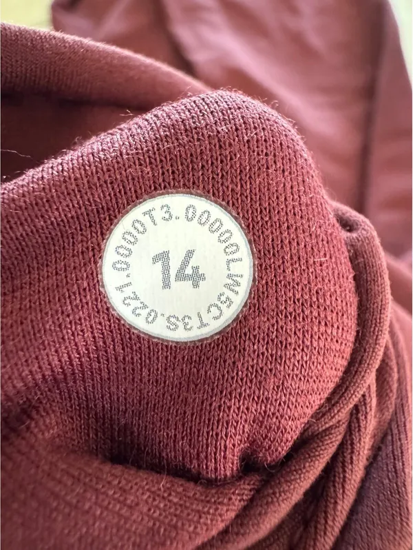 Lululemon Align High Rise 25” Red Merlot Size 14 NWT - Image 7