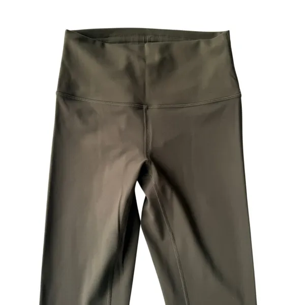 Lululemon Wunder Train High-Rise Tight Grey Sage Green Size 6 Everlux Run Gym - Image 3