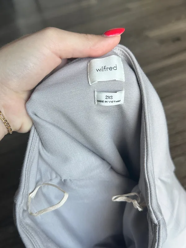 Aritzia Strapless Tube Mini Dress - Image 3