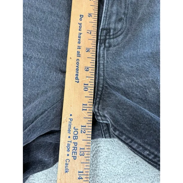abercrombie 90s‎ striaght high rise curve love 28/6s black washed jeans - Image 4