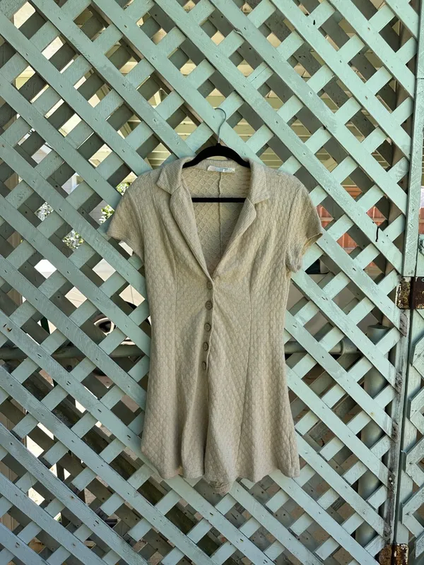 Free people Ramona Button-Front Romper - Image 6