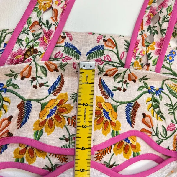 NWOT FARM Rio Linen Convertible 2‑in‑1 Dress Detachable Top & Skirt set Sz M - Image 15