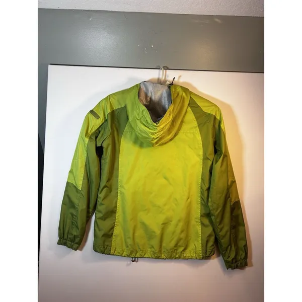 Free Country AthletX Series Women’s Green Hooded Full Zip Windbreaker Jacket M - Image 10