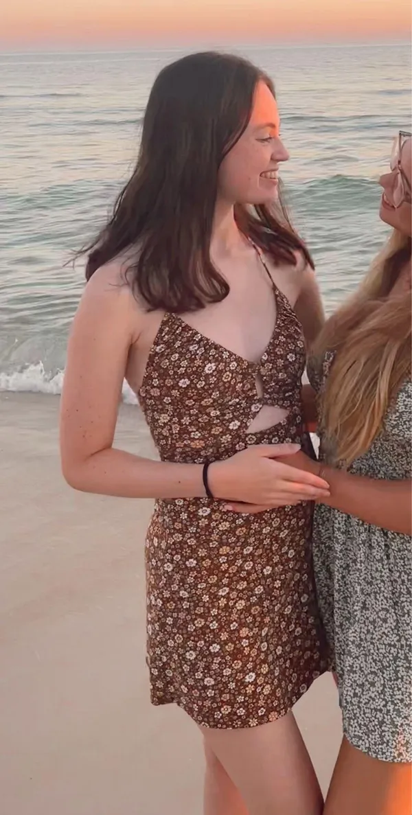 Hollister Floral Mini Dress - Image 3