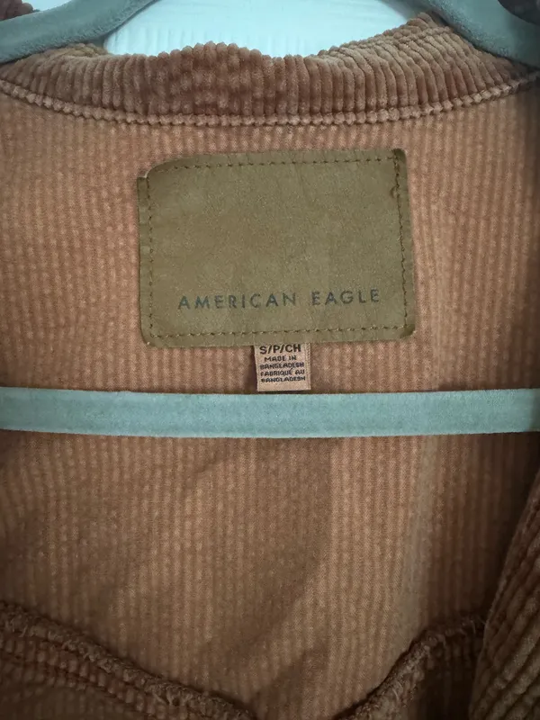 Burnt Orange Corduroy Jacket - Image 2