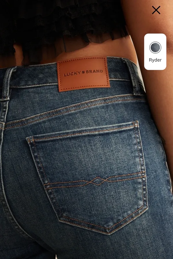 Lucky Brand High Rise Curvy Flare Jeans - Image 4