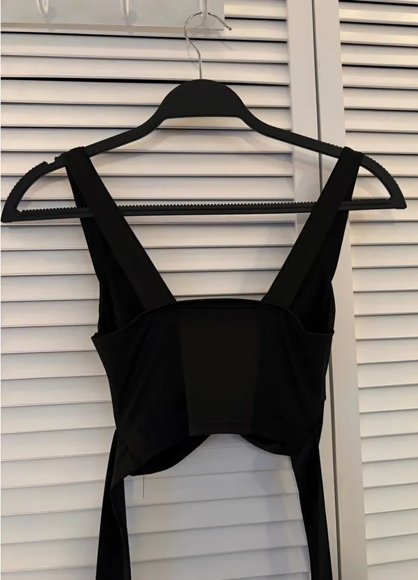Amazon Black Wrap Going Out Top - Image 4
