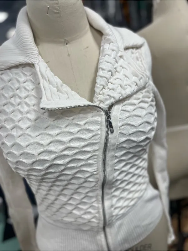WHBM Moto Sweater L - Image 2