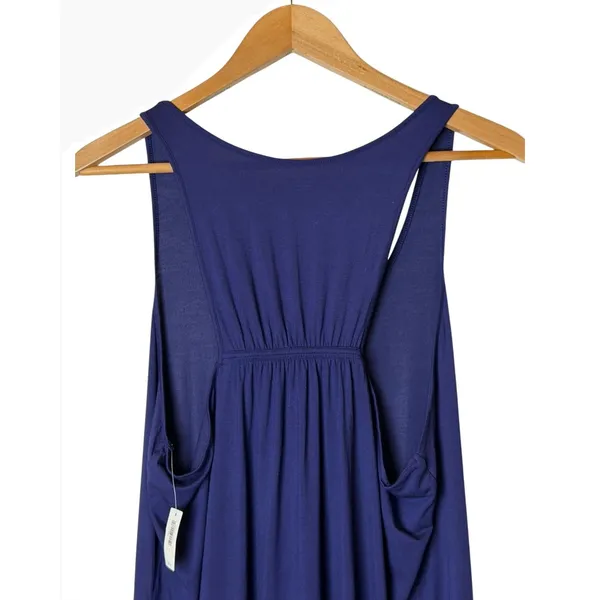 Gap GapBody Sleep Shirt Women Large Blue NWT Pure Body Racerback Nightgown - Image 5