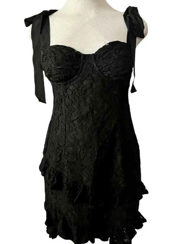 Lovers & Friends MARY KATE MINI DRESS Size Small NWT - Image 3