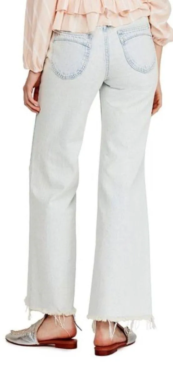 Free People High Rise Straight Jean - Image 3