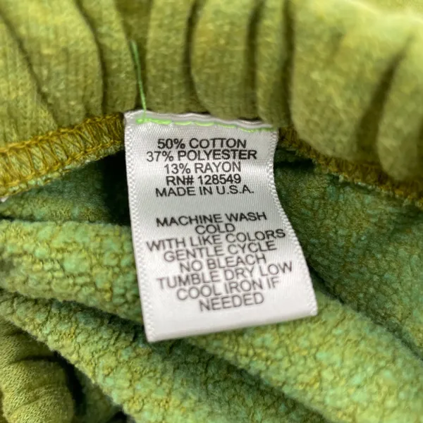 Aviator Nation Dip Dye Sweatpants Green Nature Two Tone Lounge Pants Size S - Image 5