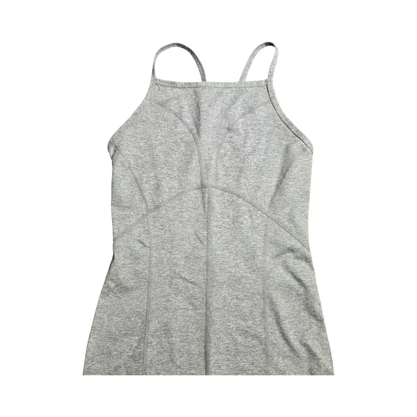 Free People Side To‎ Side Performance Gray Jumpsuit Size: M - Image 3
