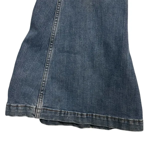 Wrangler Retro Trumpet Flare High Rise Blue Denim Jeans Size 26x30 Western - Image 3