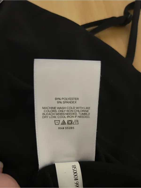 Express Black Body Contour Bodysuit - Image 4