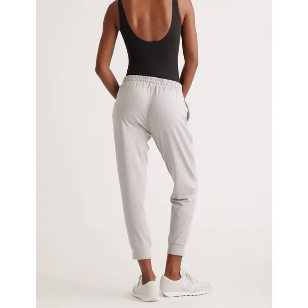 ✨Quince SuperSoft Fleece Joggers Heather Grey Sz Large Pants✨ - Image 2