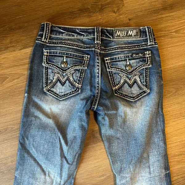 Miss me easy bootcut denim jeans size 28 ladies the M series - Image 9