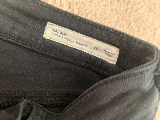 PacSun Black High Rise Shorts - Image 3