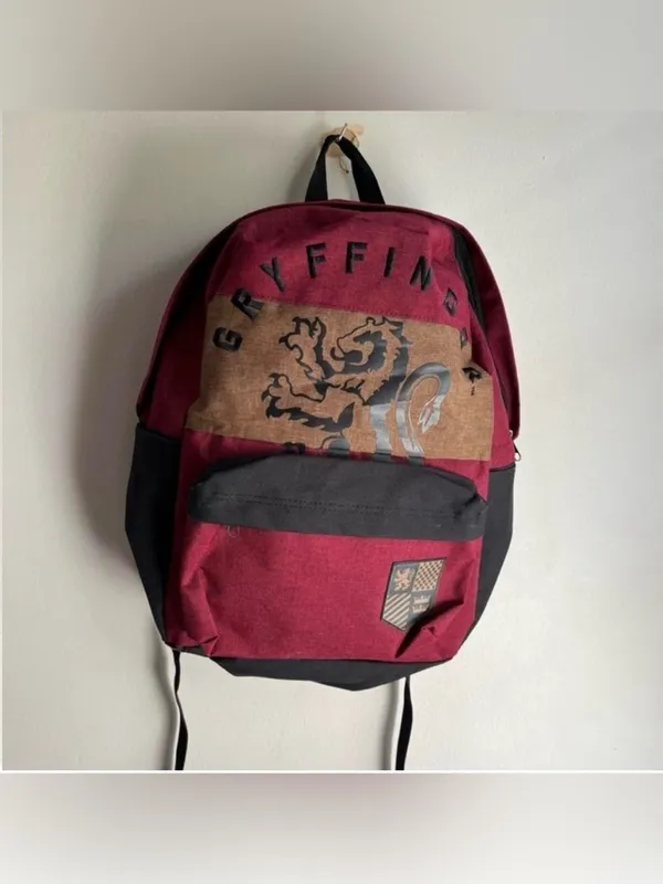 Gryffindor Harry Potter Color Block Backpack Red School Travel - Image 2