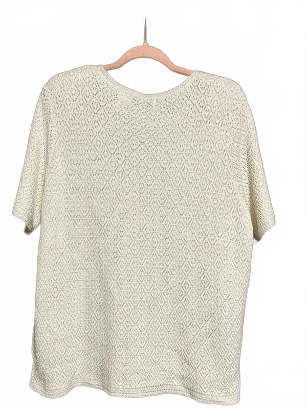 Alfred Dunner Women's Textured Knit Sweater - XL - Image 3