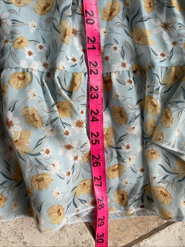 Baltic Born Azlyn Smocked Floral Short Dress - Image 15