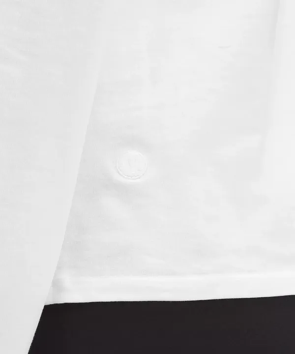 White Lululemon long sleeve T-shirt - Image 3