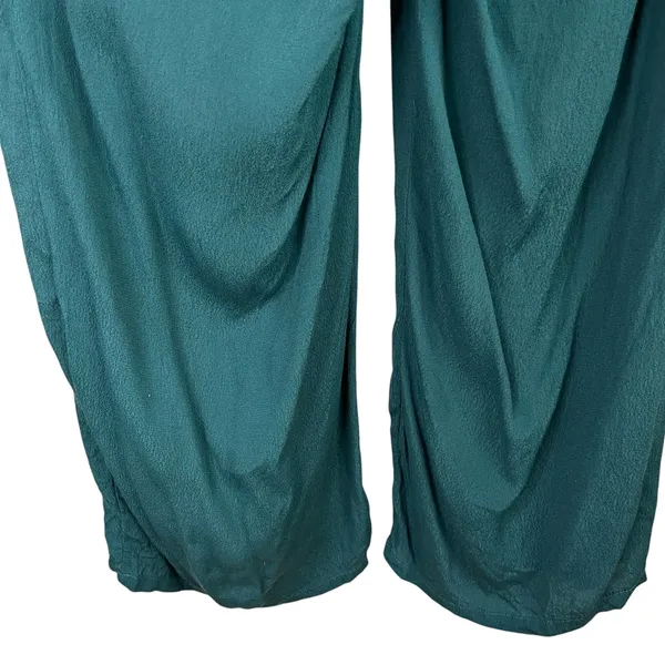 Lulus Moments That Last Hunter Green LS Cutout Jumpsuit XL - Image 15