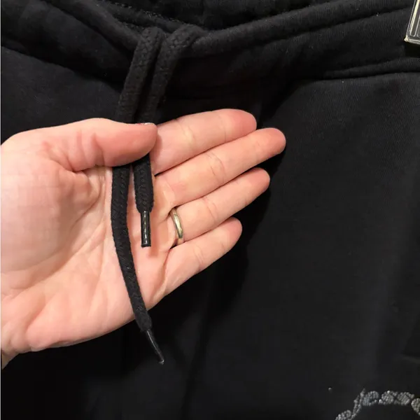 Elllesse NWT Black Crystal Women's Jogger Pants ss 12 (L/XL)‎ - Image 7