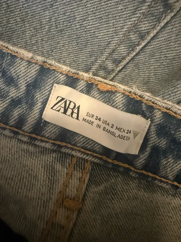 Zara Light Blue High-rise Jeans size 2 - Image 12