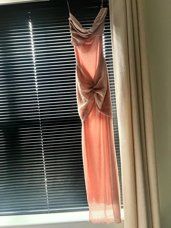 Formal Dress Pink - Image 4