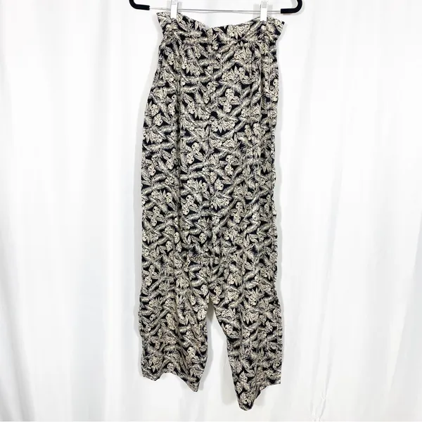 Free People Movement Point Break Printed Paperbag Waist Balloon Pants: Tropical - Image 3