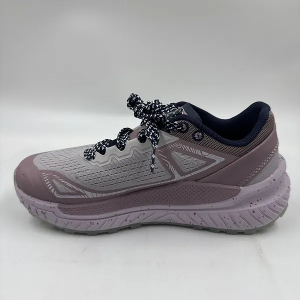 Hi-Tec Women Trail Shoe Size 6 Breathable Mesh Lining, Lace Up, Lilac, Purple - Image 9