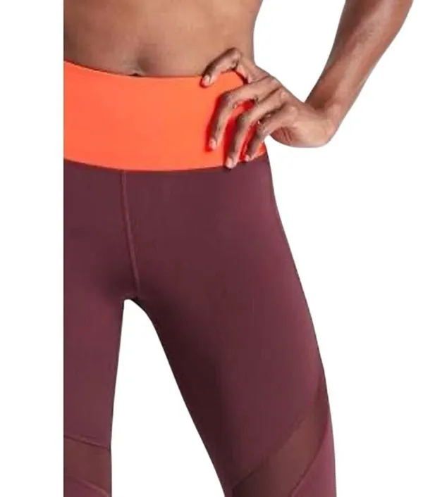 Athleta Women’s Tenacity 7/8 Tight in Powerlift Size S Antique Burgundy 487732 - Image 3