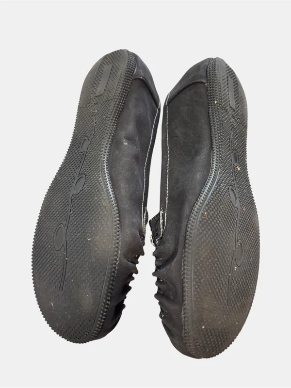 Nicole Black Rhinestone Studded Loafers Slip On Flats Comfort Shoes 10W- Danica - Image 9