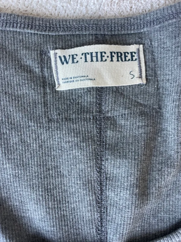 Free people gray tank top - Image 2