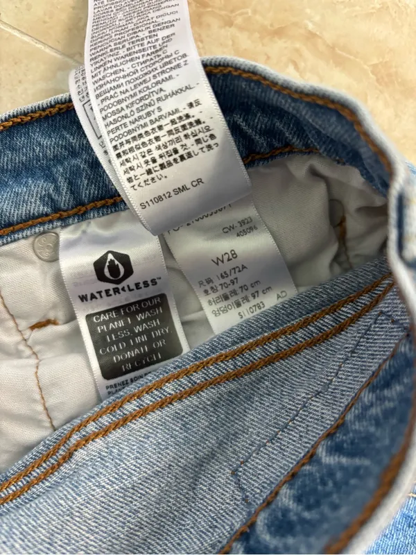 Levi's 501 jeans shorts button fly spring summer beach - Image 5