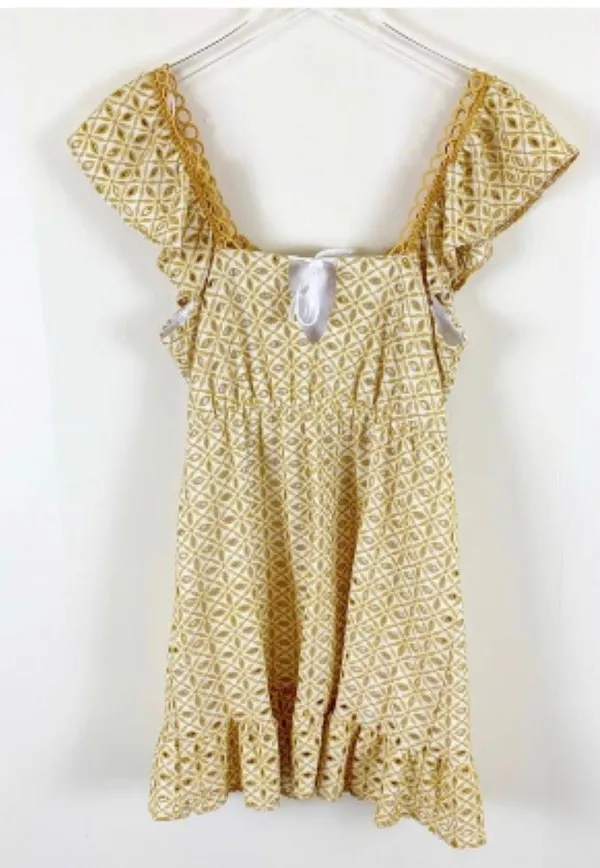 Topshop Yellow spring dress - Image 2