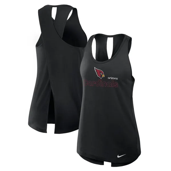 Nike Black Dri-FIT Arizona Cardinals Tank Size Medium‎ NWT Cross Over Back - Image 2