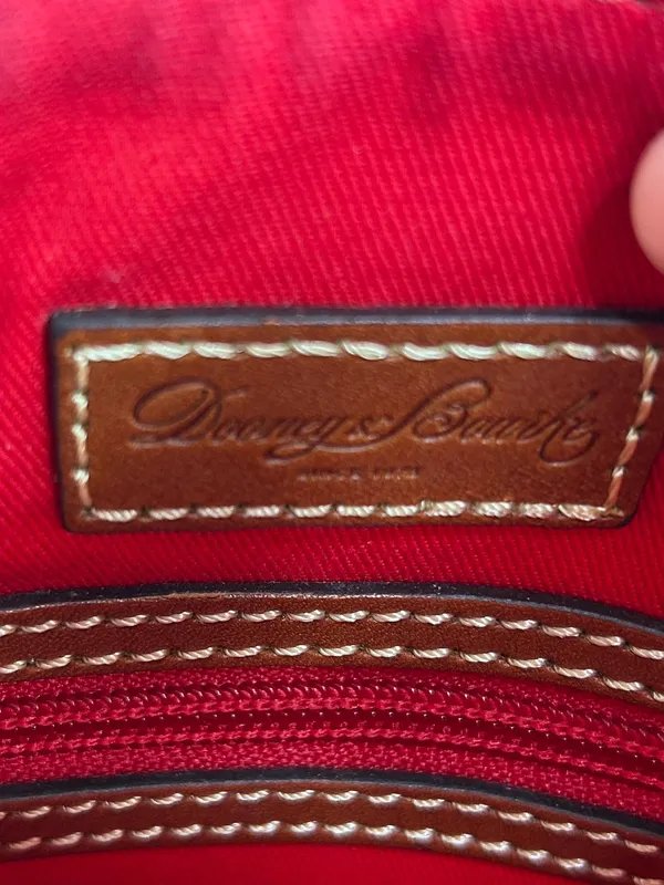 Dooney & Bourke Pebble Grain Crossbody in Bright Fuchsia Pink, Dust Bag Included - Image 8